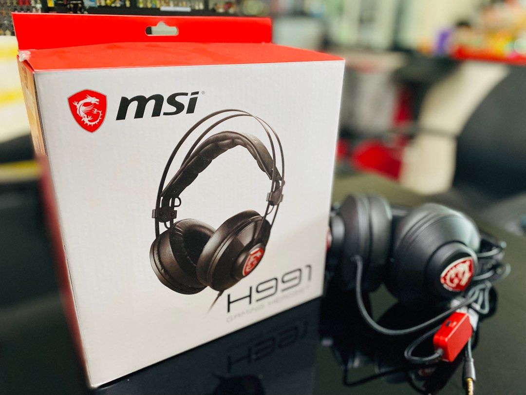 MSi Headset H991 Gaming, Audio, Headphones & Headsets on Carousell