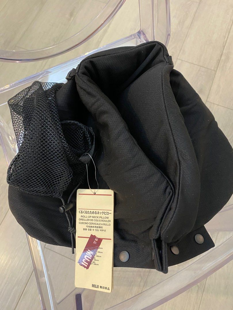 Muji roll cheap up neck pillow