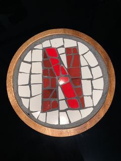 Netflix Wooden Tile Coaster