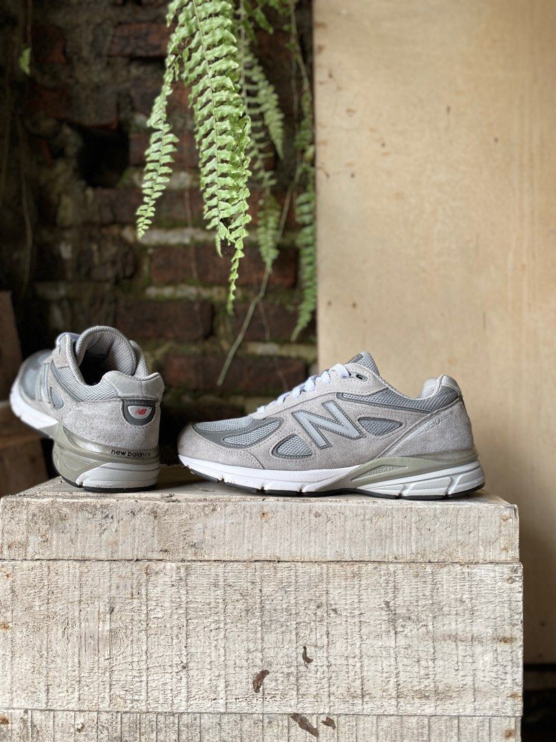 New Balance 990v4 Grey Castlerock Original on Carousell