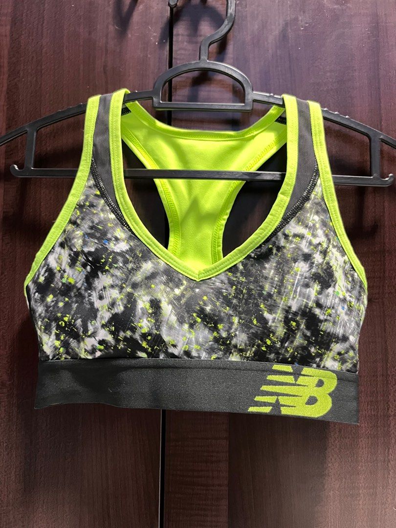 PRIMARK Train to Gain Sports Bra Lime Size L, Women's Fashion, Activewear  on Carousell