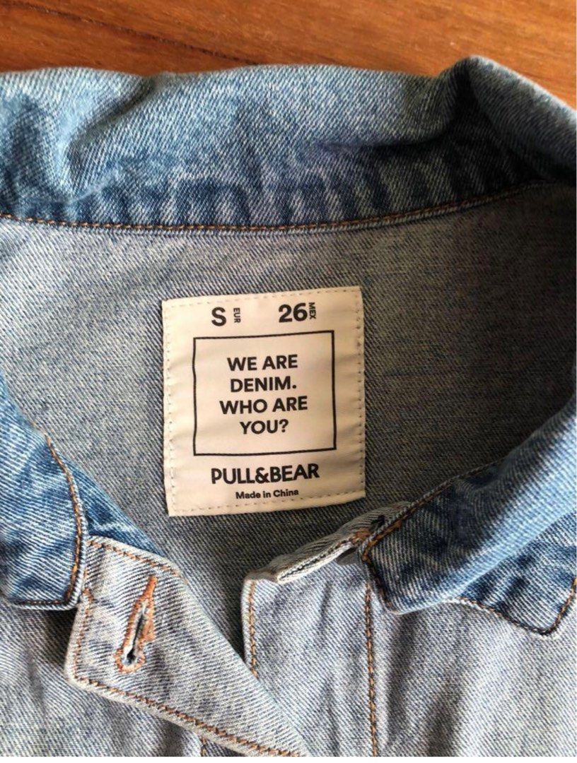 New] Pull&Bear Denim Oversize Jacket, Women'S Fashion, Coats, Jackets And  Outerwear On Carousell