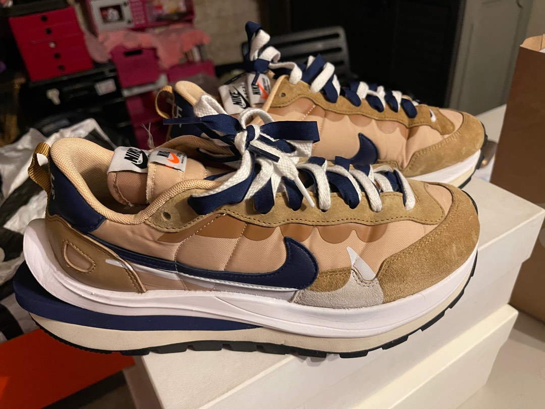 sacai sesame blue void on feet