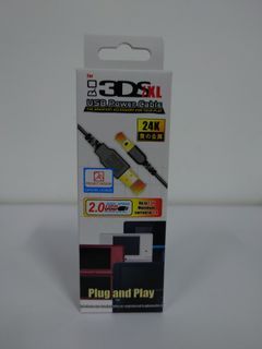 Nintendo Dsi, Dsi XL, 3DS, 3DS XL, New 3DS XL charging cable
