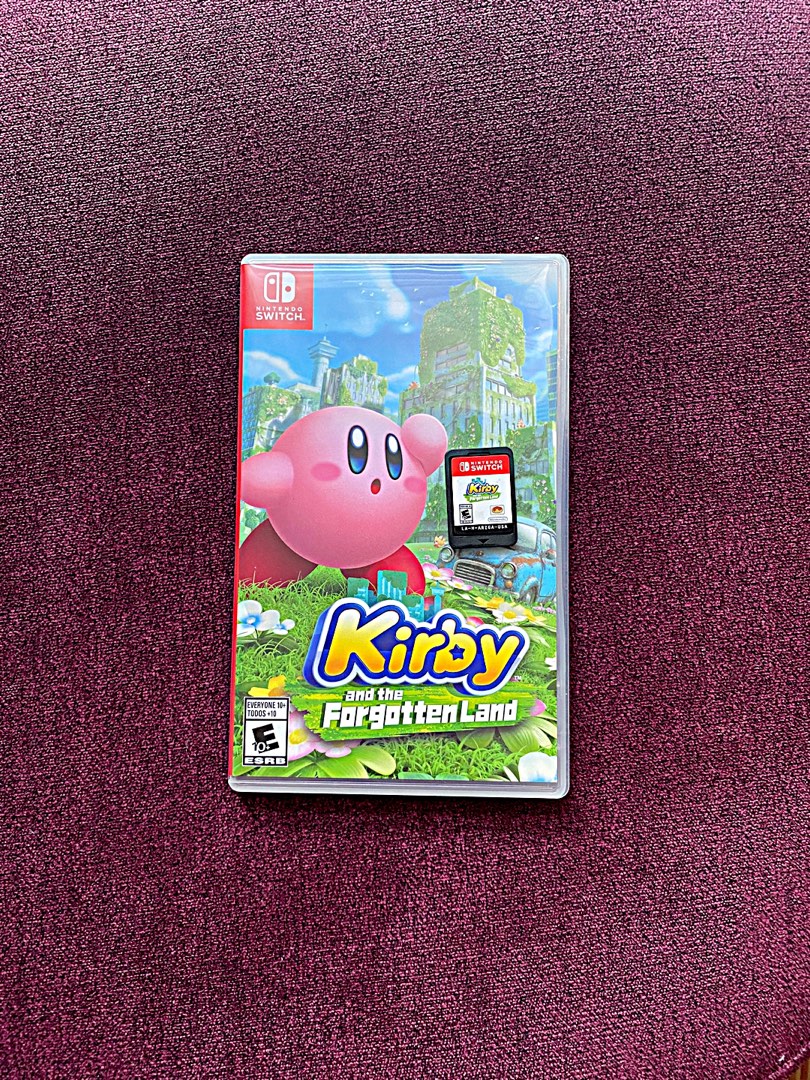 Nintendo Switch Kirby and The Forgotten Land, Video Gaming, Video Games,  Nintendo on Carousell