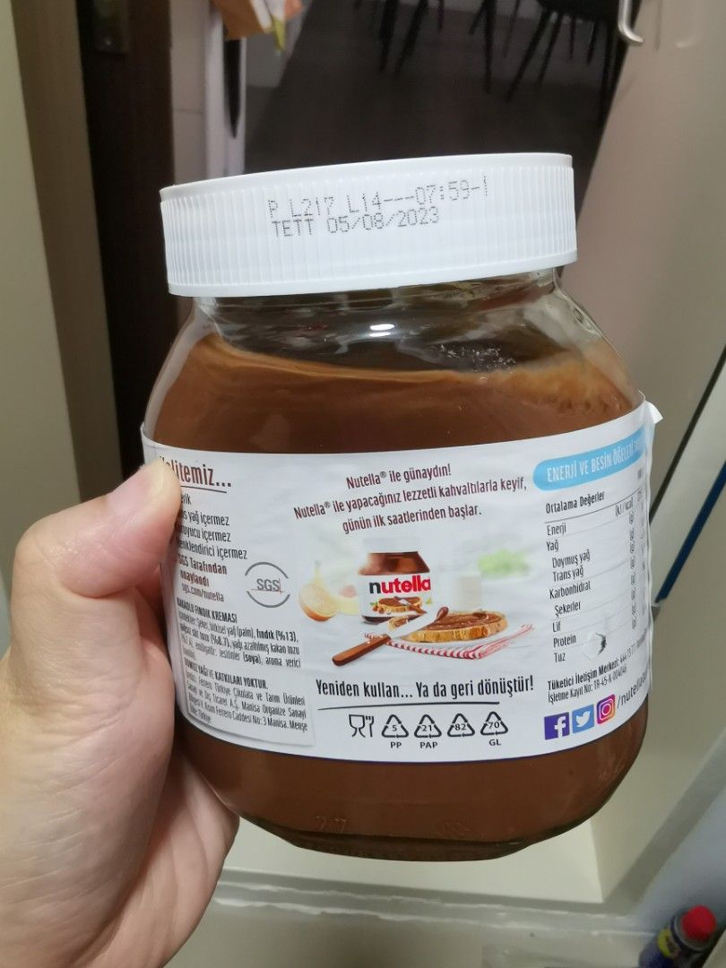 Nutella 630g, Food & Drinks, Other Food & Drinks on Carousell