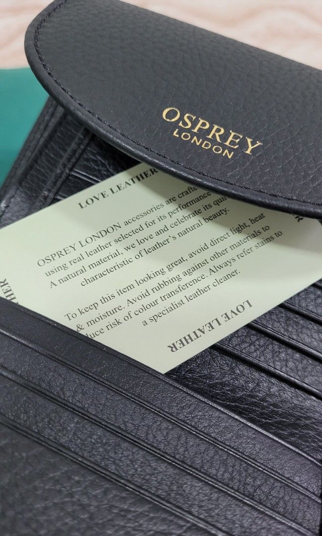 Stylish Osprey London Leopard Wallet