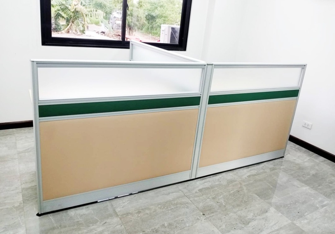 OFFICE FURNITURE PARTITION panel divider with glass, Furniture