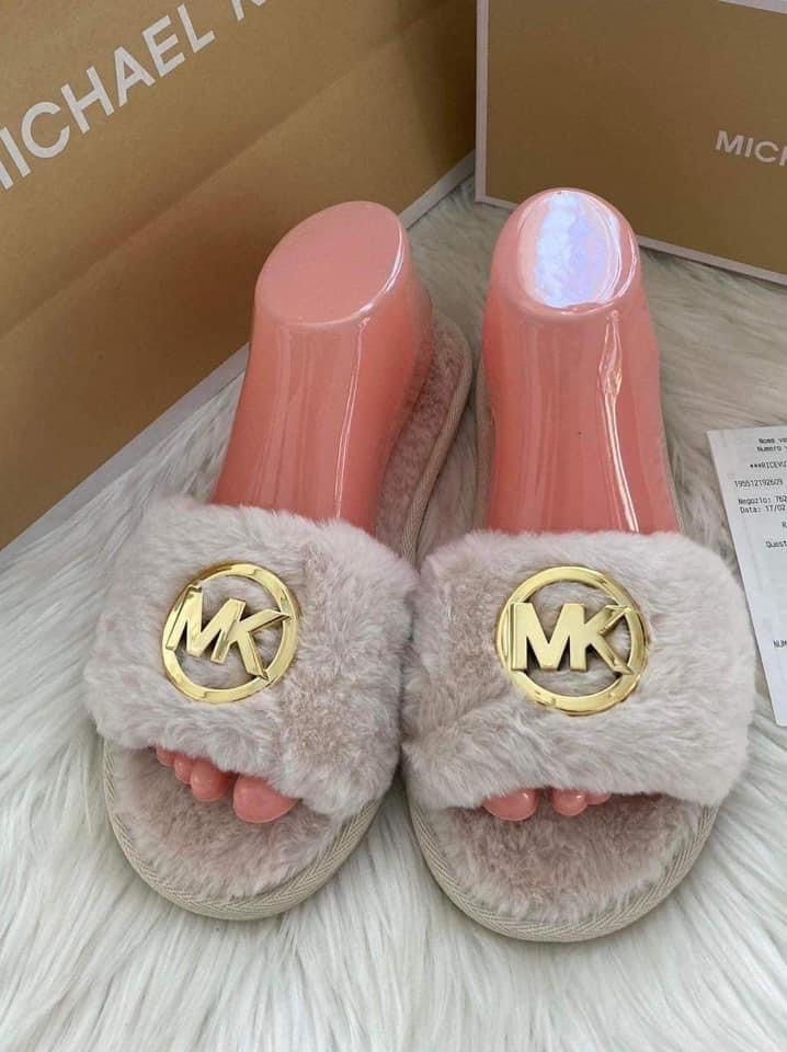Michael kors outlet fur sandals
