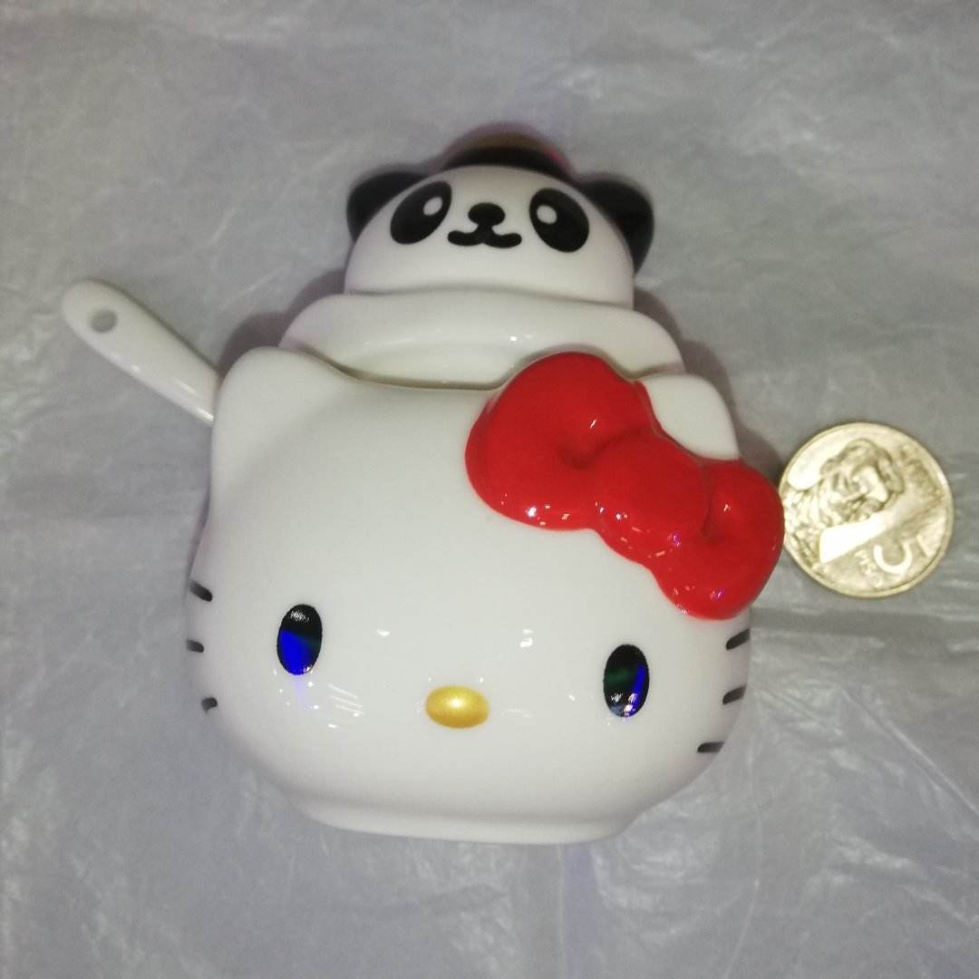 Original Sanrio 2018 Hello kitty Chinese Series ceramic condiment ...