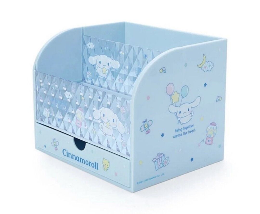 Original Sanrio 2021 Cinnamoroll Desk Type Cosmetic Accessories Rack ...