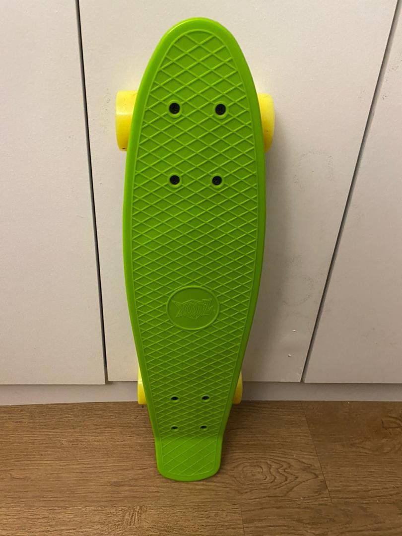 Penny Board Skateboard Authentique D'Australie - Jaune, 27 Pouces, Occasion En Bon état, Ride Smooth