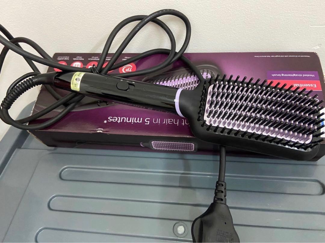 Philips hair straightener brush sale reviews