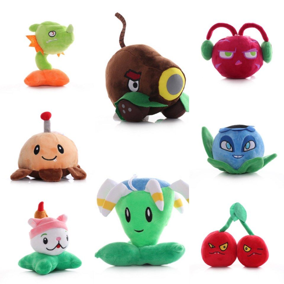 Plant vs Zombie Plushies