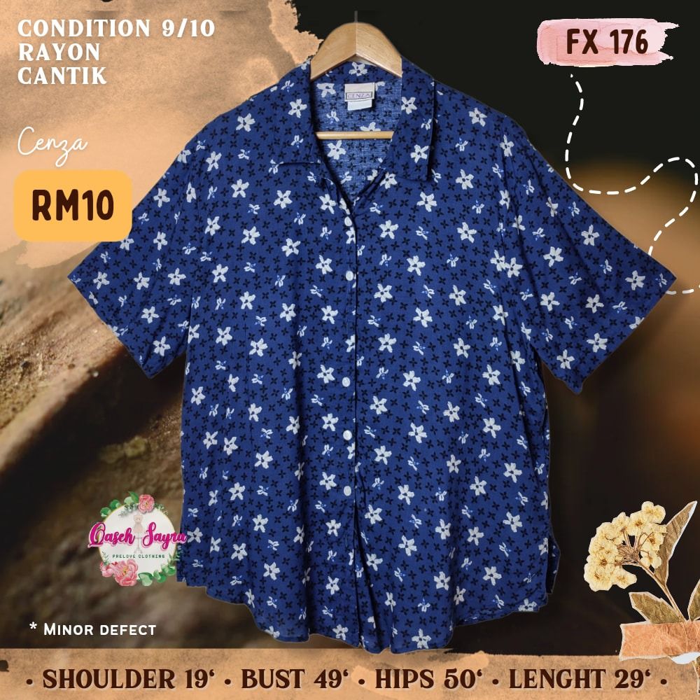 Plussize Blouse FX176 Women s Fashion Tops Blouses on Carousell