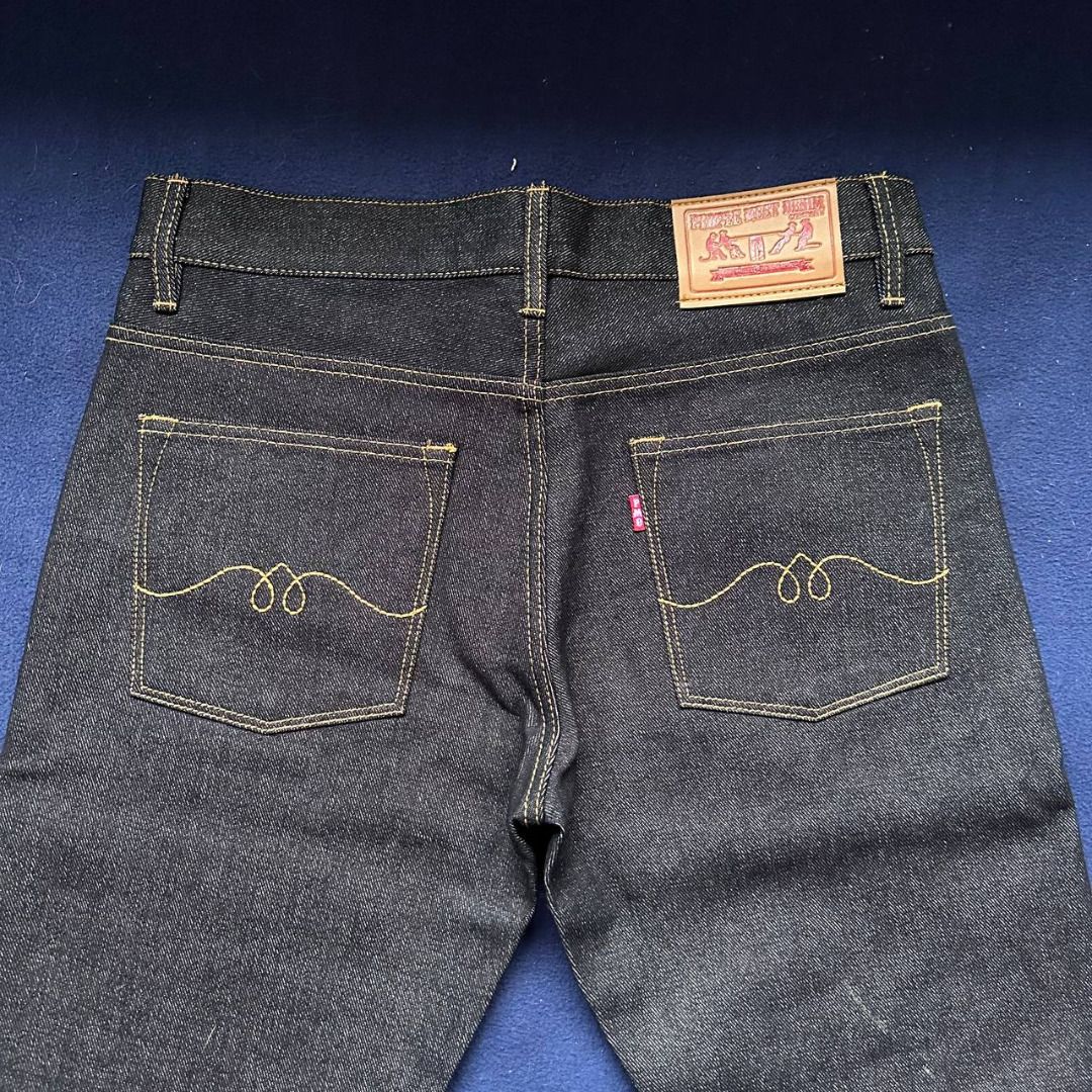 Pmd & CO - RED FOX - 14.5 oz - Indigo x Maroon Selvedge Jeans, Men's