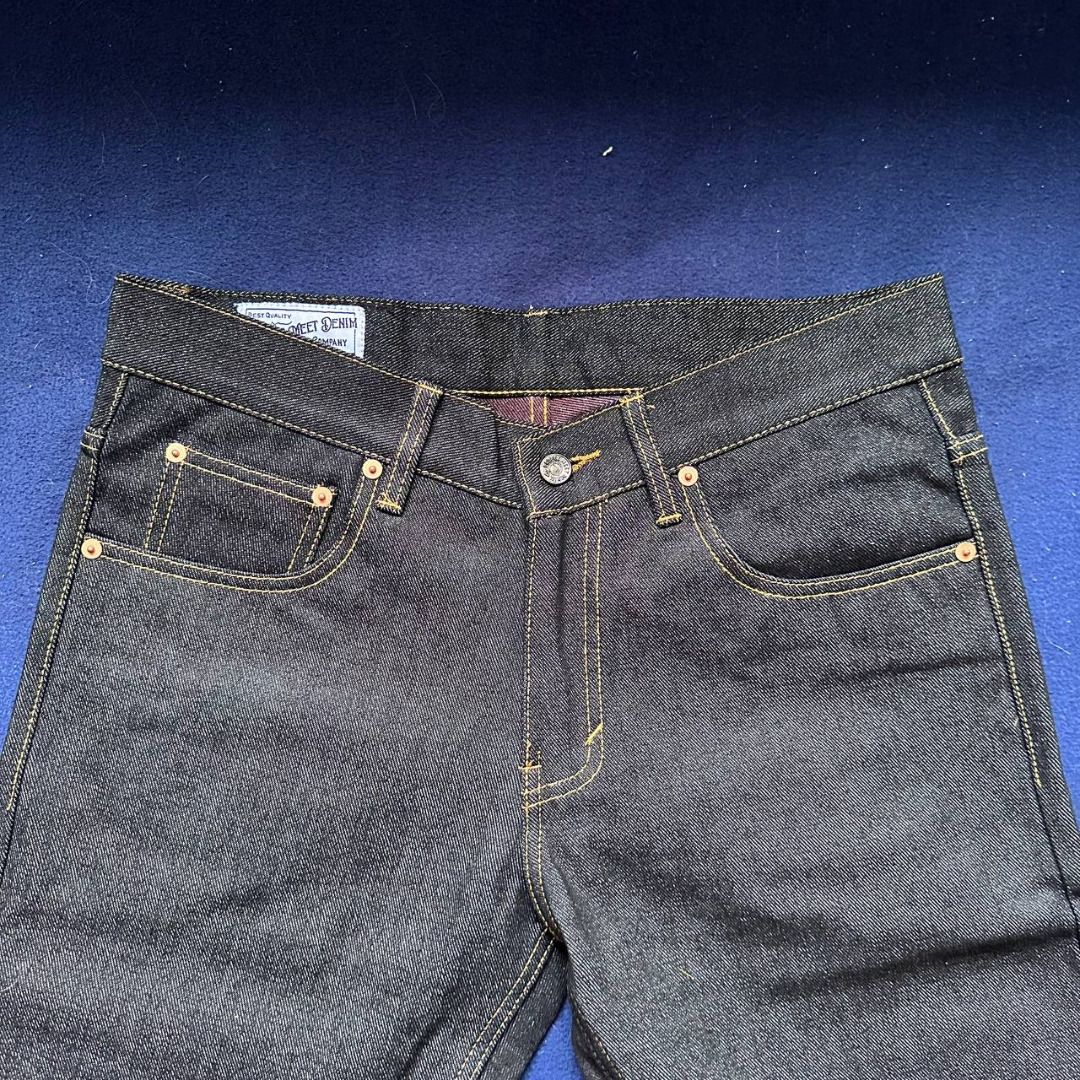 Pmd & CO - RED FOX - 14.5 oz - Indigo x Maroon Selvedge Jeans, Men's