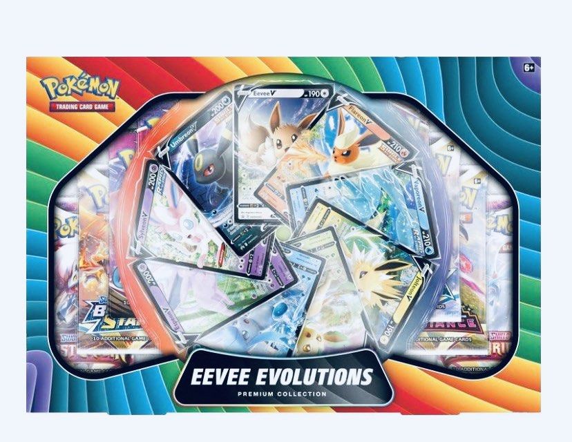 Eevee Evolutions Premium Collection Box NEW SEALED GameStop Pokemon TCG