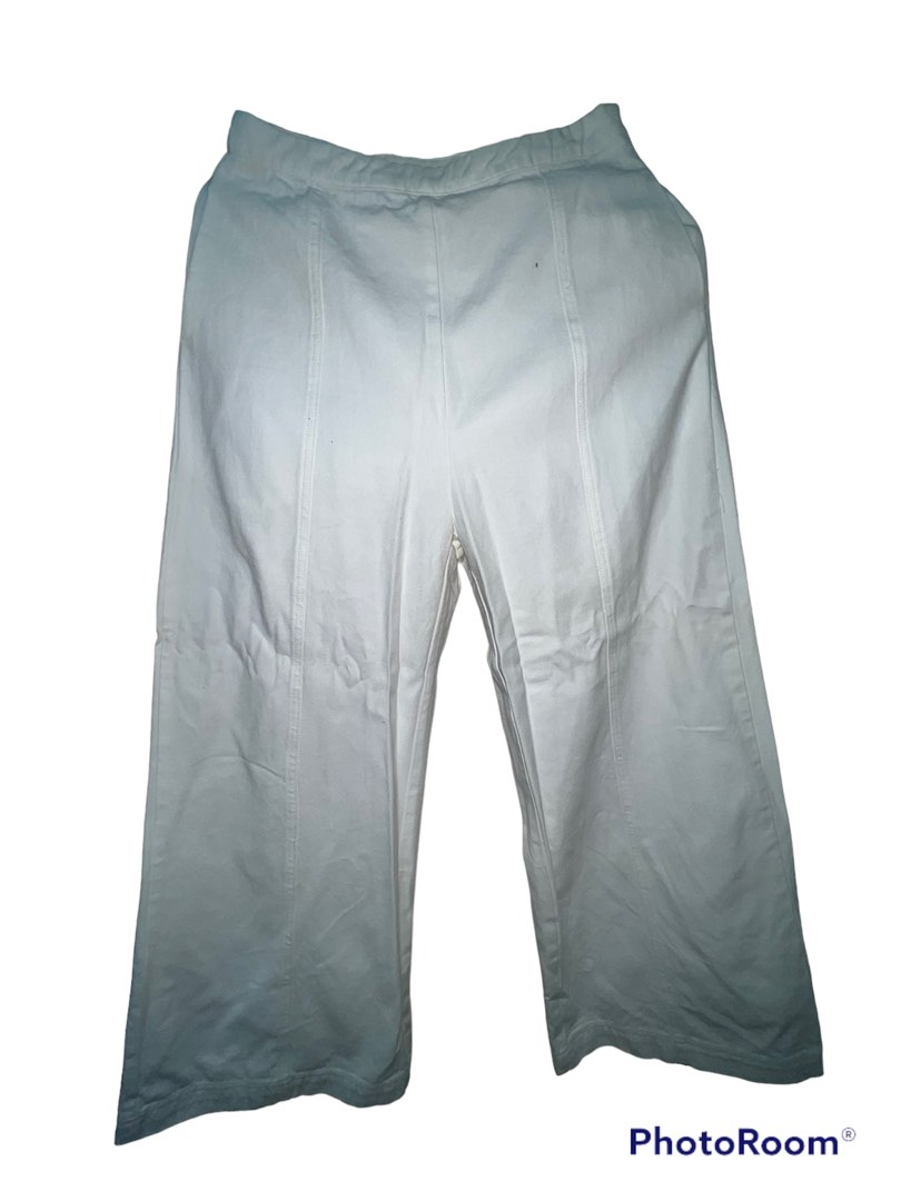 pomelo white pants, Women's Fashion, Bottoms, Other Bottoms on Carousell