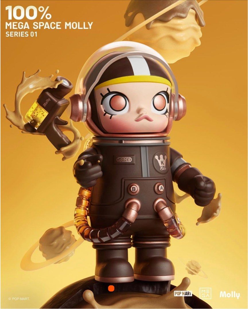 その他 POPMART MEGA SPACE MOLLY 100% MEGA SPACE MOLLY 100% Series 2- B - POP MART (Japan)