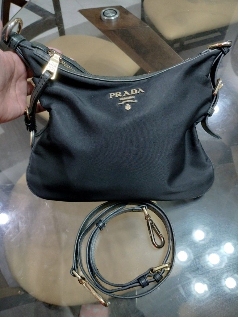 Prada nylon crossbody sale outlet