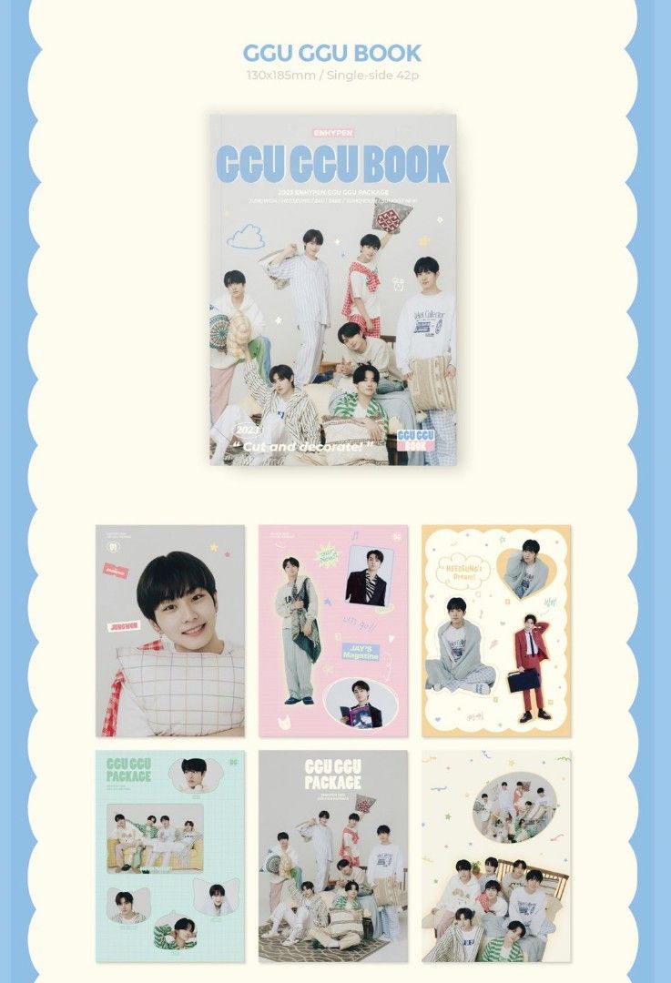 [PREORDER] OFFICIAL ENHYPEN GGU GGU PACKAGE 2023, Hobbies & Toys