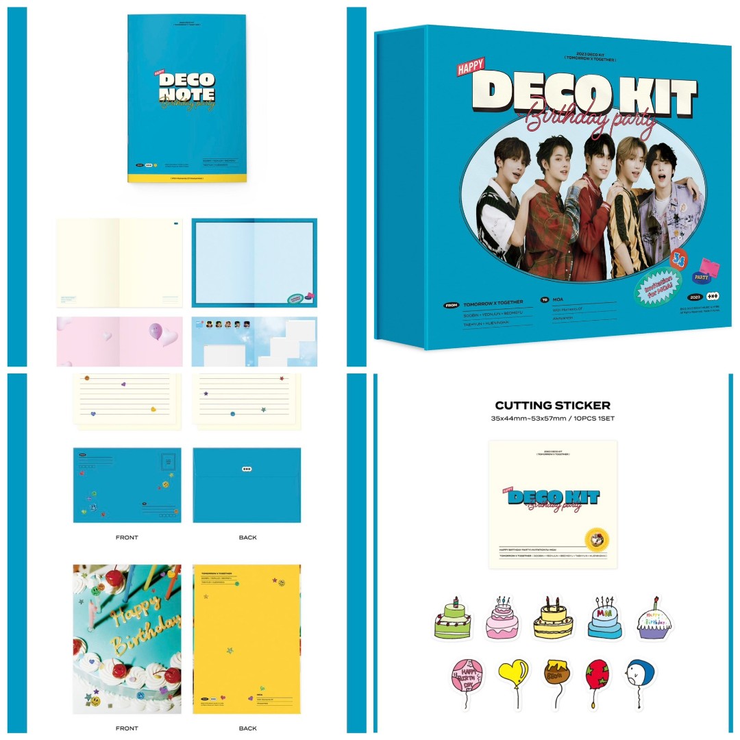 [PREORDER] OFFICIAL TXT DECO KIT WITH WEVERSE POB, Hobbies & Toys