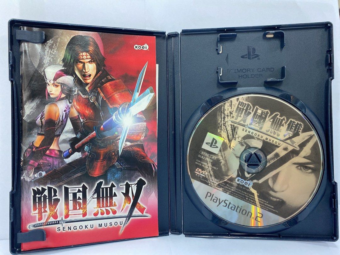 PS2 戰國無雙有說明書 #戦國無双 Sengoku Musou #中文版#PS2#二手