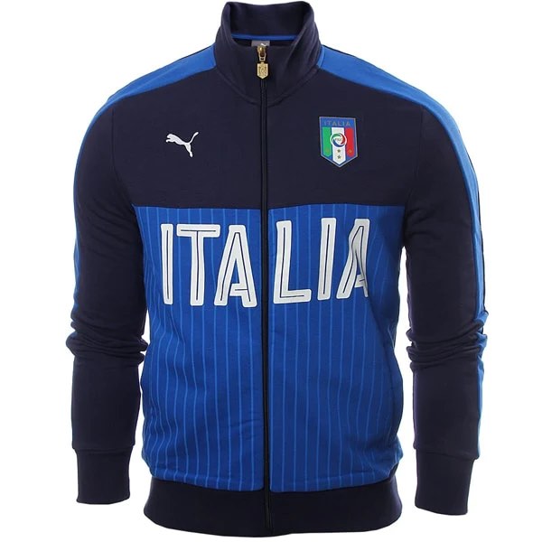 Puma Italia Track Jacket Men s Fashion Activewear on Carousell