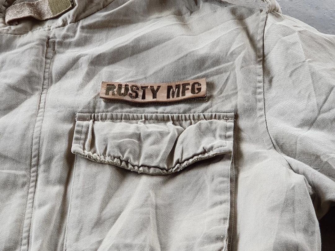 Rambo Rusty Military Style Jacket Multipockets, Men's Fashion, Coats