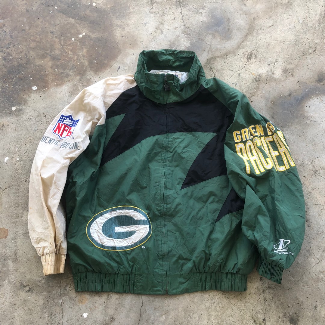 Vintage Green Bay Packers Starter Proline Full Zip Puffer 