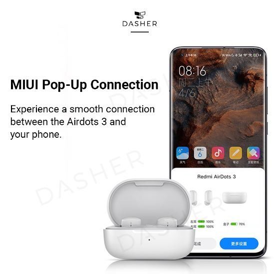 READY STOCK LATEST MODEL Redmi Airdots 3 TWS Bluetooth 5.2 Mi