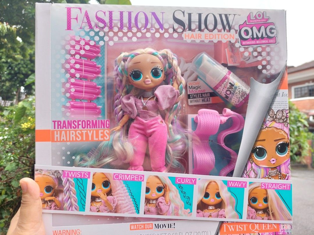 Lol Surprise OMG Fashion Show Twist Queen Fashion Doll [Hair Edition]