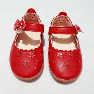 Red shoes for baby (6-12 mos)