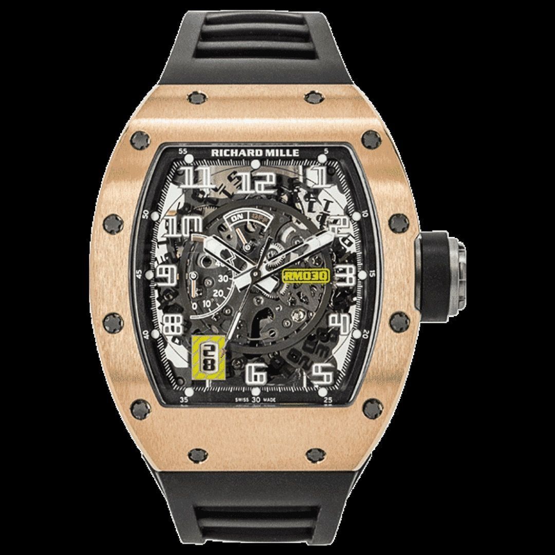 Richard mille rm30 rose gold store