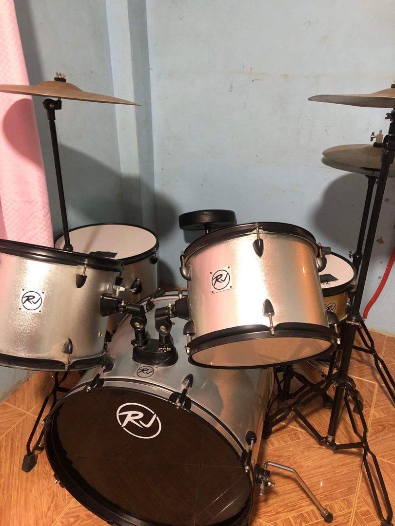 RJ DRUM SET, Hobbies & Toys, Music & Media, Musical Instruments on