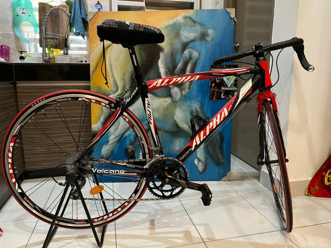 Volcano alpha road bike store