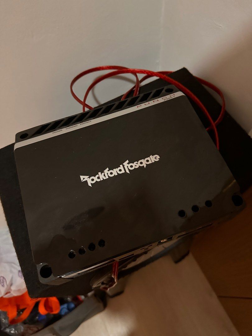 Rockford monoblock amp and Kicker Subwoofer, Car Accessories