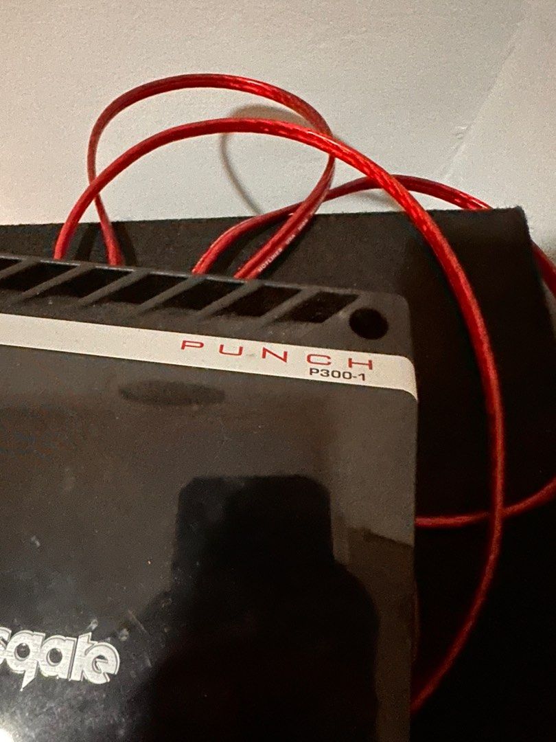 Rockford monoblock amp and Kicker Subwoofer, Car Accessories