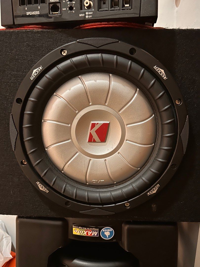 Rockford monoblock amp and Kicker Subwoofer, Car Accessories