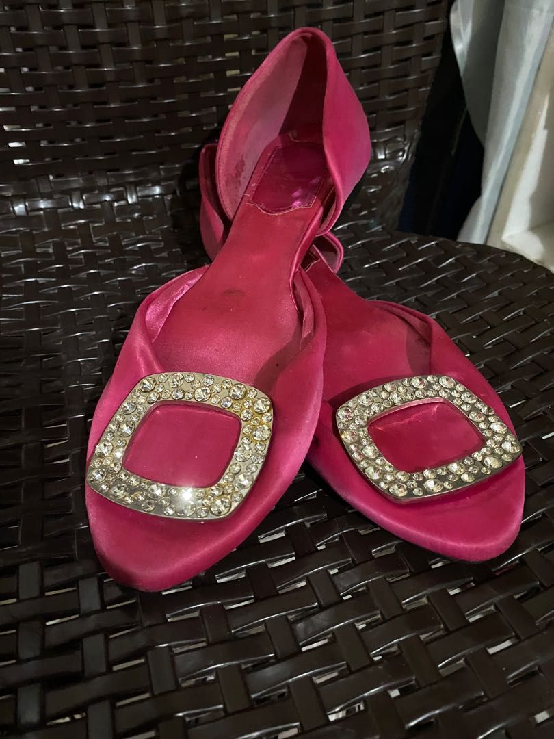 roger vivier pink flats Women s Fashion Footwear Flats