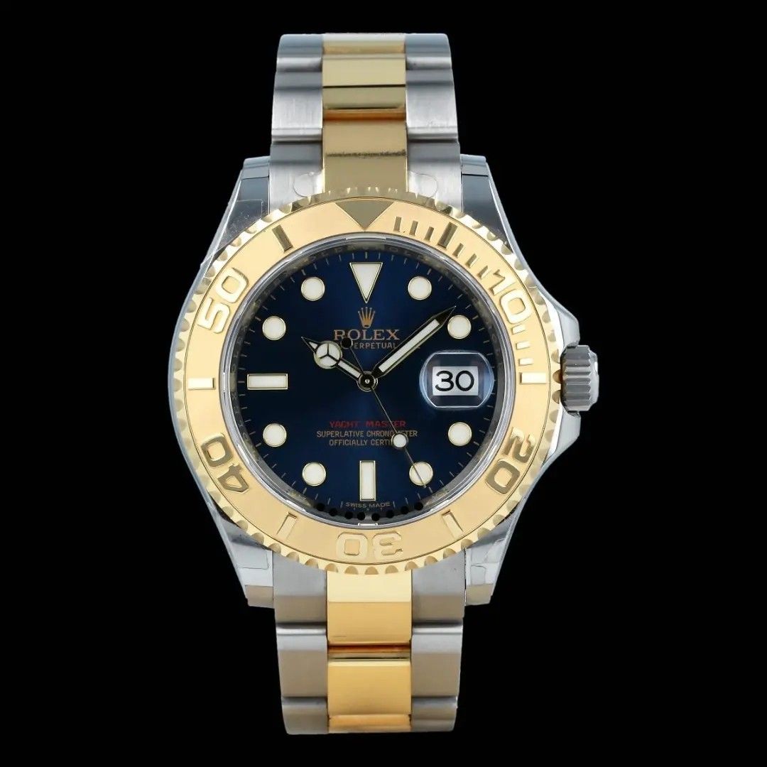 Rolex Yachtmaster Blue Dial Steel 18K Yellow Gold 40 Barang