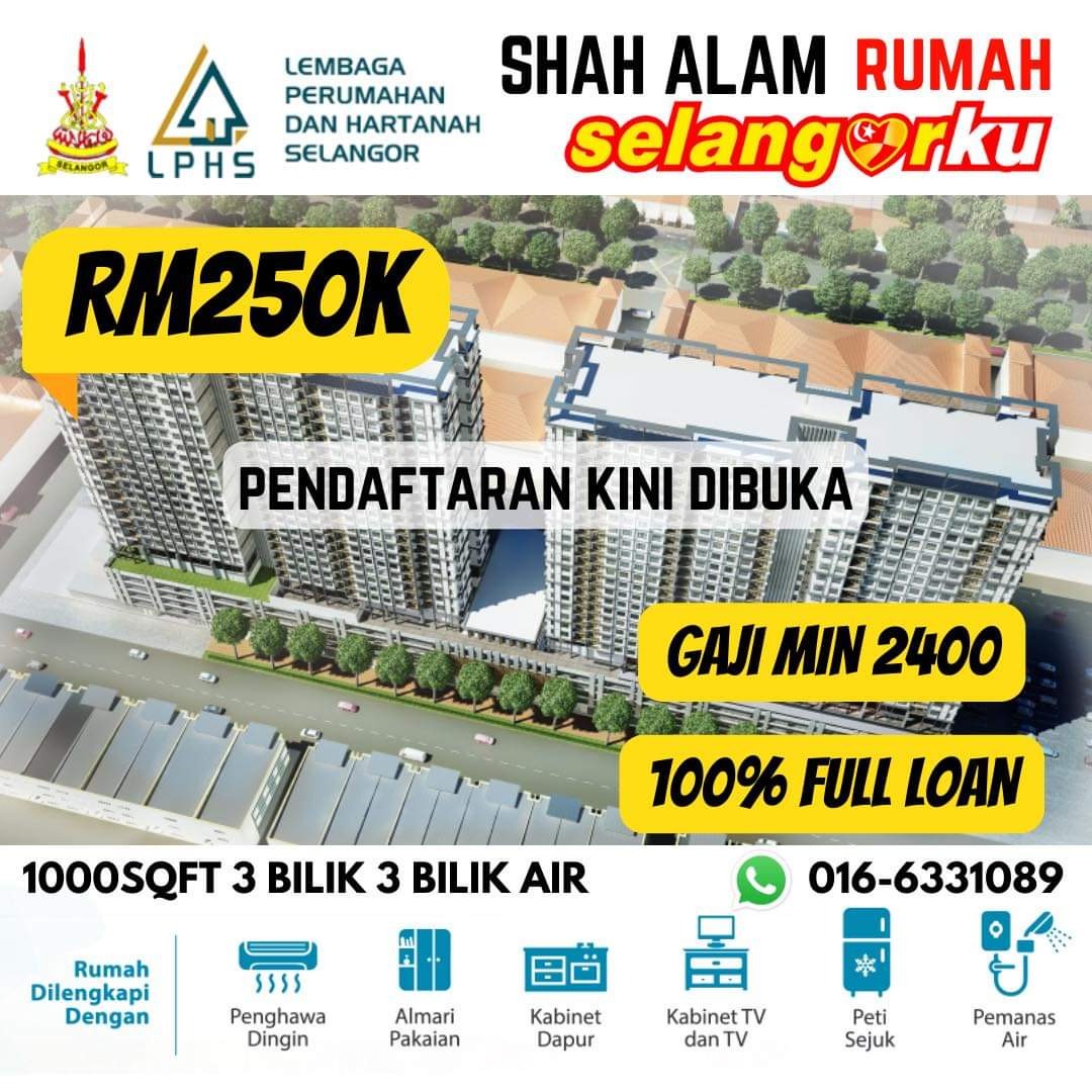 Rumah Selangorku di Shah Alam, Property, For Sale on Carousell