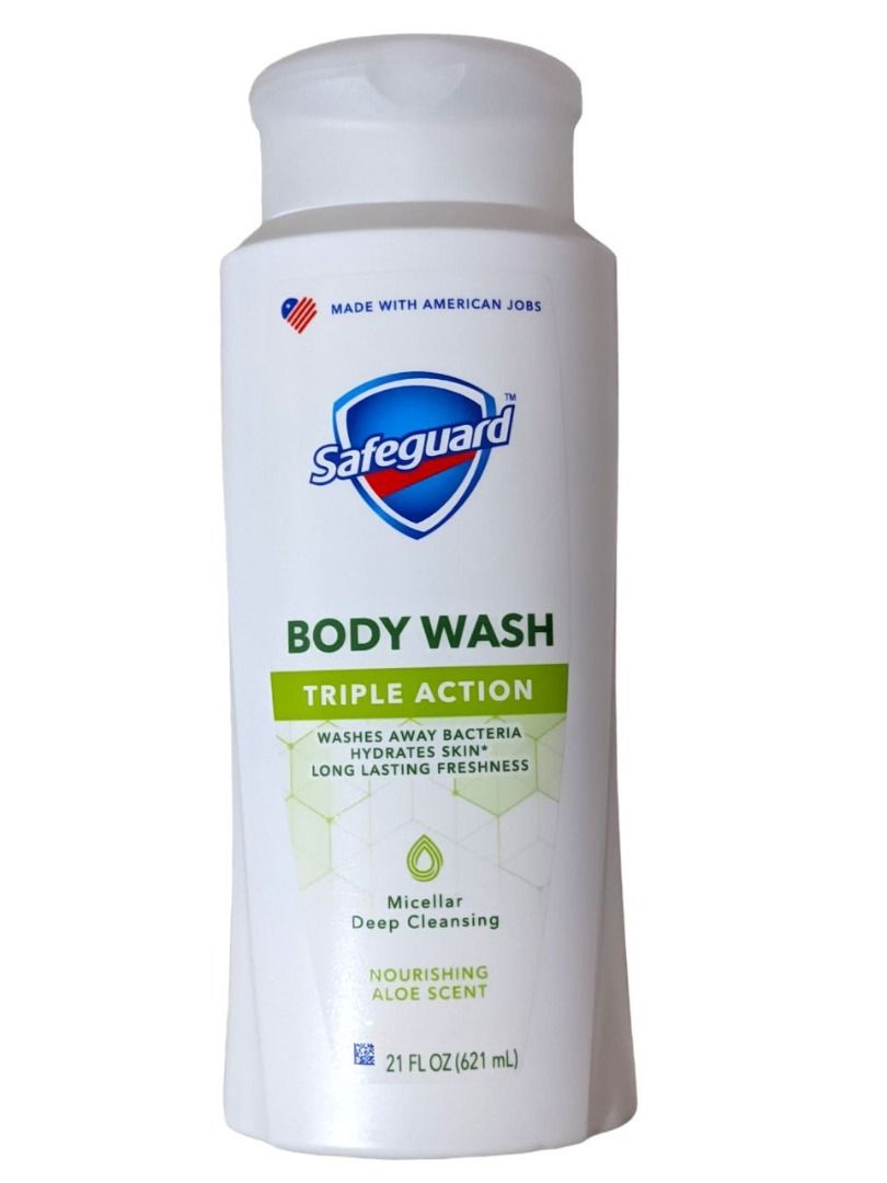 Safeguard Body Wash Nourishing Aloe Scent 21 oz, Beauty & Personal Care