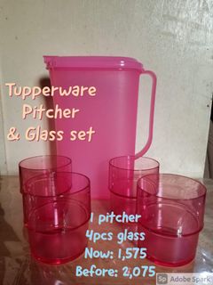 SALE❗️ Set Pitcher & Glass