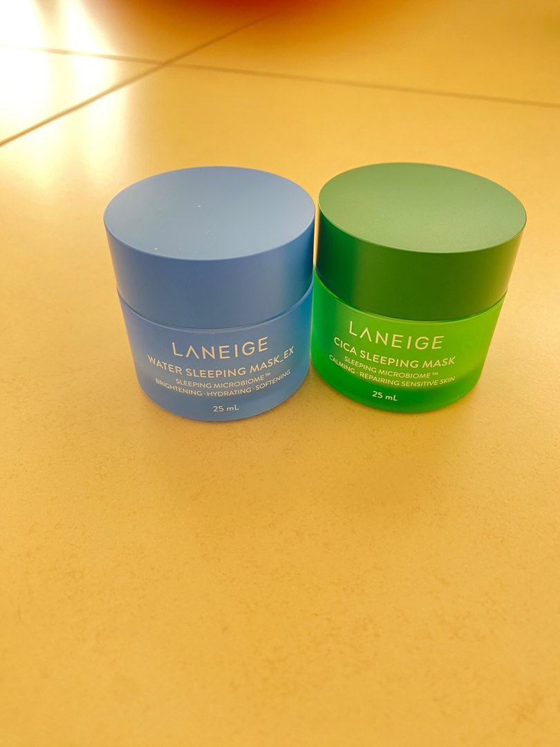 Sampler Kit Laneige Water Sleeping Mask 25ml & Cica Sleeping Mask