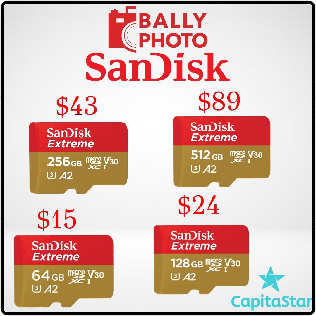 Sandisk extreme plus 512gb store