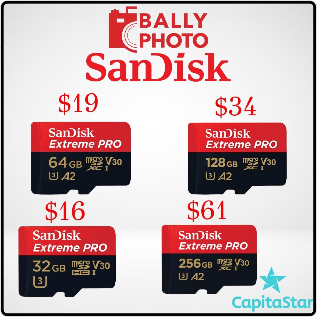 SANDISK EXTREME PRO 256GB MICROSDXC UHS-I CARD