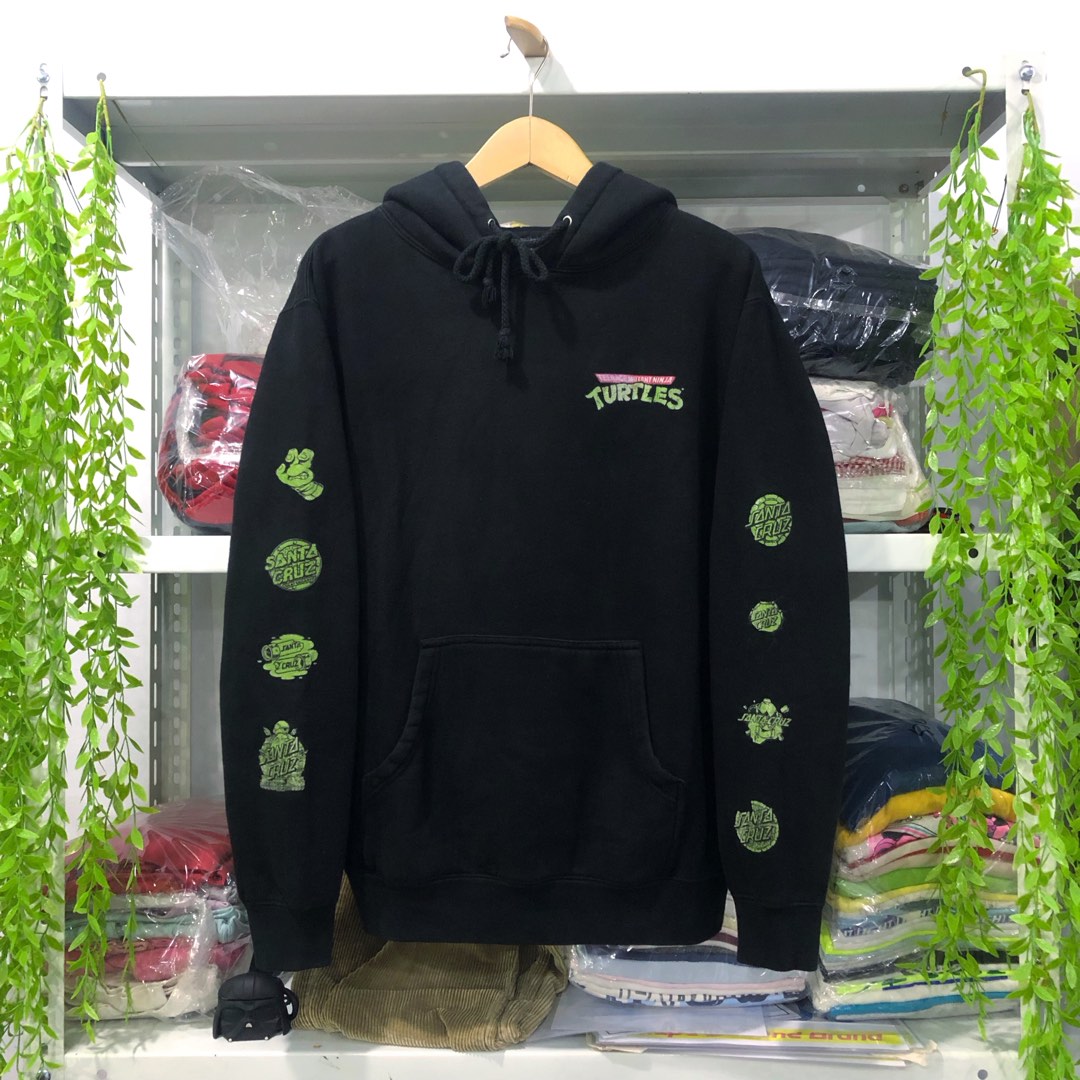 Santa Cruz x Exclusive Teenage Mutant Ninja Turtle Black Hoodie