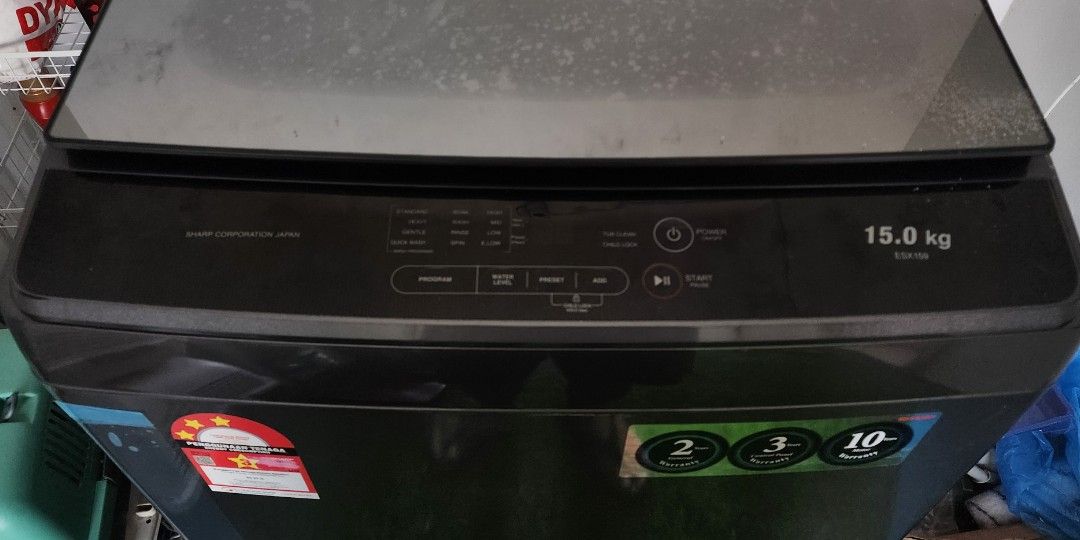 Sharp 15KG Washing machine BRAND NEW! WARRENTY 4 YEARS, TV & Home